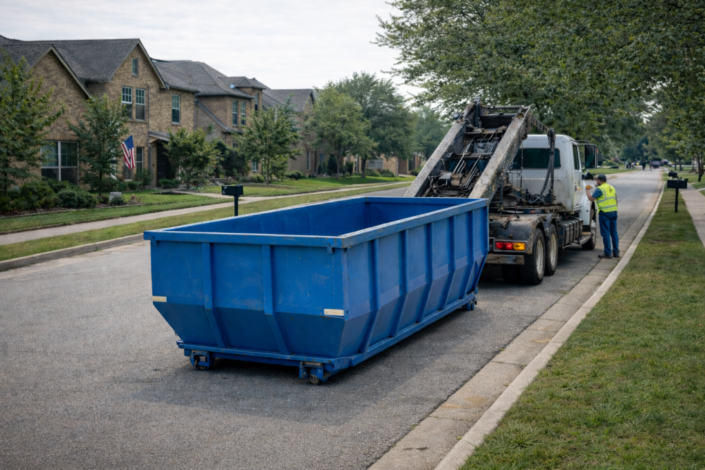 dumpster rental cost in Saginaw TX