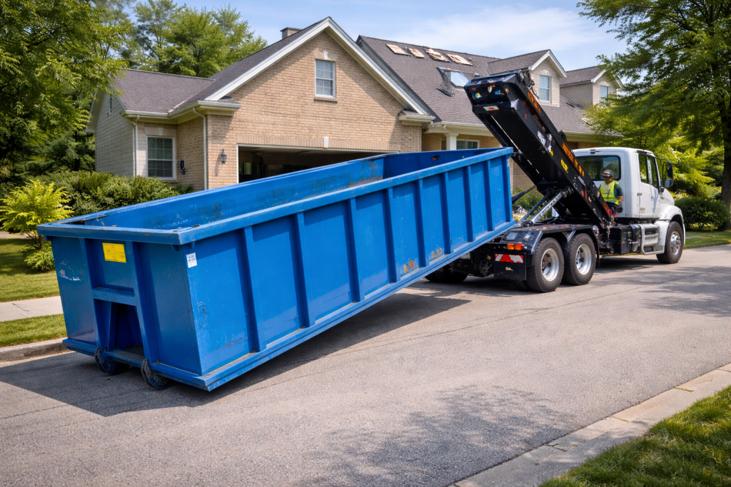dumpster rental in Saginaw TX